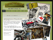 Tablet Screenshot of moto-vintage.com